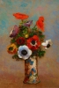 Odilon Redon - Still Life with Anemones Variante 3